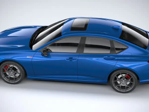 Acura TLX Type S 2021 3D Model
