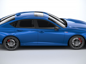 Acura TLX Type S 2021 3D मॉडल