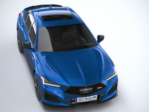 Acura TLX Type S 2021 3D मॉडल