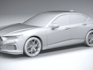 Acura TLX Type S 2021 3D Model