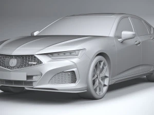 Acura TLX Type S 2021 3D Model