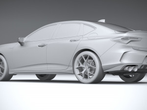 Acura TLX Type S 2021 3D मॉडल