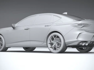 Acura TLX Type S 2021 3D Model
