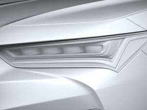 Acura TLX Type S 2021 3D मॉडल