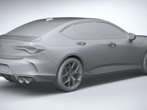 Acura TLX Type S 2021 3D Model