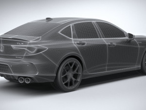 Acura TLX Type S 2021 3D मॉडल