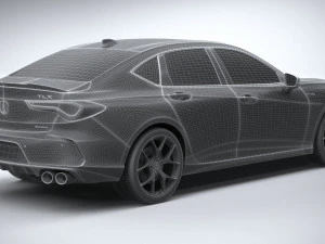 Acura TLX Type S 2021 3D Model
