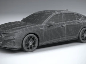 Acura TLX Type S 2021 3D Model