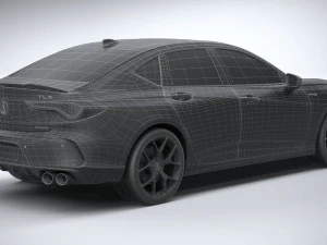 Acura TLX Type S 2021 3D Model
