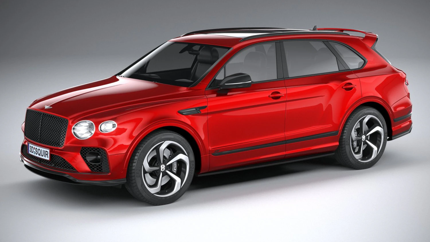 Bentley Bentayga S 2022 3D Model .c4d .max .obj .3ds .fbx .stl .blend 