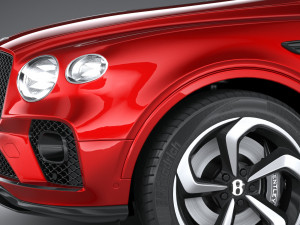 Bentley Bentayga S 2022 3D Model