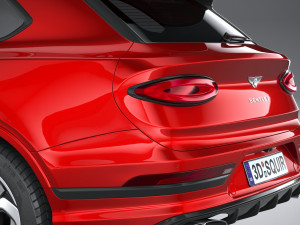 Bentley Bentayga S 2022 3D Model