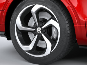 Bentley Bentayga S 2022 3D Model