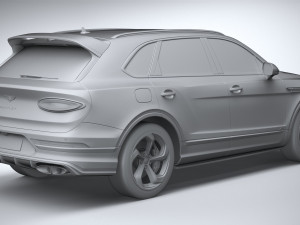 Bentley Bentayga S 2022 3D Model