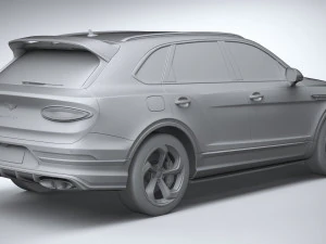Bentley Bentayga S 2022 3D Model