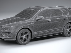 Bentley Bentayga S 2022 3D Model