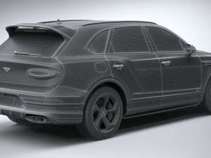 Bentley Bentayga S 2022 3D Model
