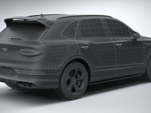 Bentley Bentayga S 2022 3D Model