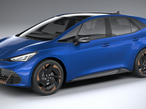 Cupra Born 2022 3D Model