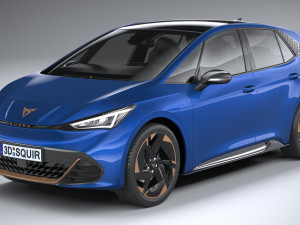 Cupra Born 2022 Model 3D