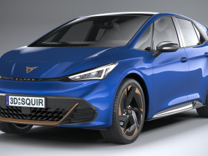Cupra Born 2022 Model 3D