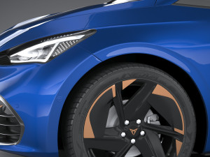 Cupra Born 2022 Model 3D
