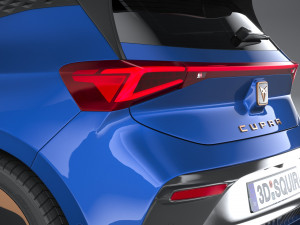Cupra Born 2022 Model 3D