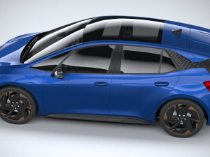 Cupra Born 2022 Model 3D
