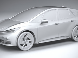 Cupra Born 2022 Model 3D