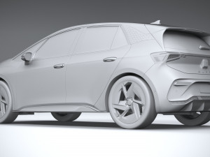 Cupra Born 2022 Model 3D