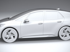 Cupra Born 2022 Model 3D