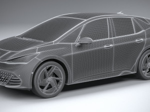 Cupra Born 2022 Model 3D