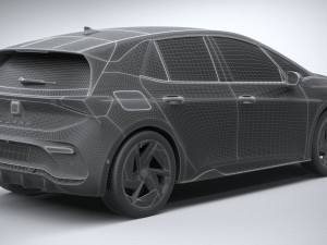 Cupra Born 2022 Model 3D