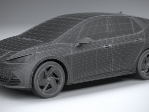 Cupra Born 2022 Model 3D
