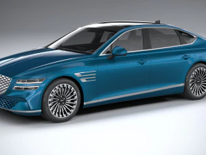 Генезис Электрифицированный G80 2022 3D Модель