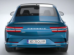 Genesis Electrified G80 2022 3D Model
