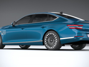 Genesis Electrified G80 2022 3D 模型