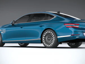 Genesis Electrified G80 2022 3D Model