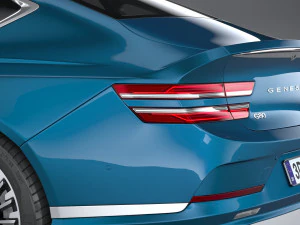 Genesis Electrified G80 2022 3D Model
