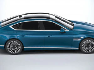 Genesis Electrified G80 2022 3D Model