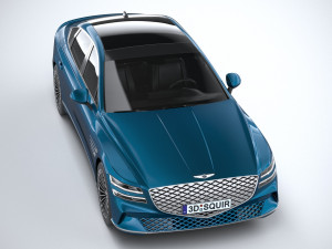 Genesis Electrified G80 2022 3D 模型