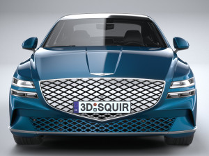 Genesis Electrified G80 2022 3D 模型
