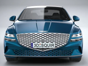 Genesis Electrified G80 2022 3D Model
