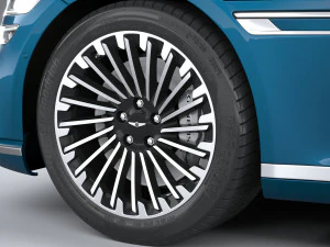 Genesis Electrified G80 2022 3D Model