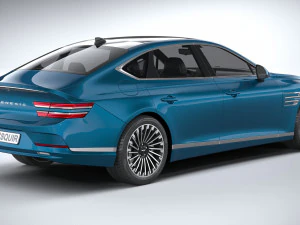 Genesis Electrified G80 2022 3D Model