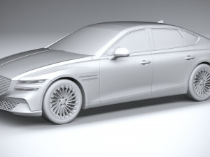 Genesis Electrified G80 2022 3D 模型