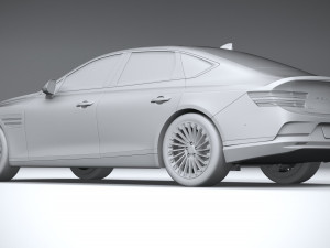 Genesis Electrified G80 2022 3D 模型