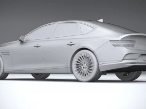 Genesis Electrified G80 2022 3D Model