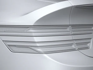Genesis Electrified G80 2022 3D Model