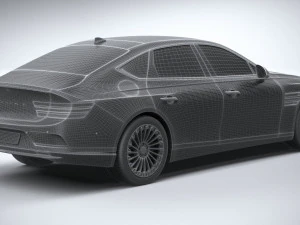 Genesis Electrified G80 2022 3D Model